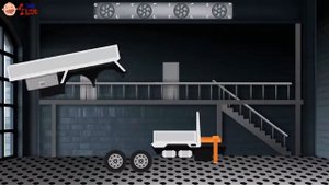 Грузовики для детей Большие грузовики для детей Мультфильмы Видео Monster Trucks Анимация