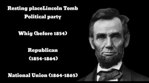 Abraham Lincoln bio data