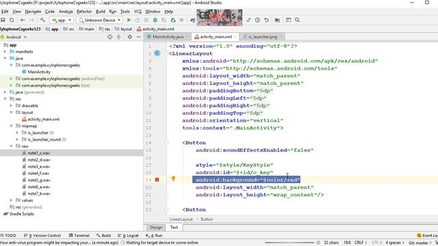 Android One-On-One #45 :-Setting Up the Xylophone App Project