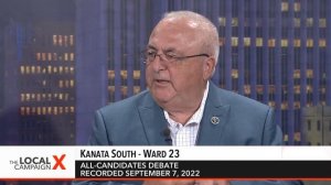 2022 Municipal Election Debate: Kanata South - Ward 23 | Rogers tv