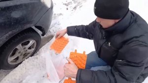 тест антипробуксовочных траков