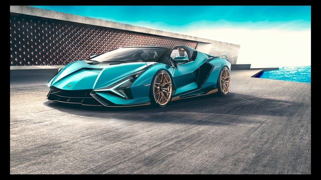 Lamborghini Sian Roadster [Pictures and Videos of the Interior and Exterior] смотреть онлайн