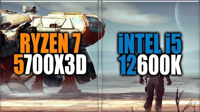 Ryzen 7 5700X3D vs 12600K Benchmarks - Tested in 15 Games and Applications