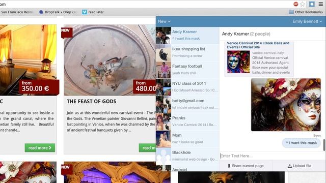 Droptalk - send links privately from Chrome смотреть онлайн