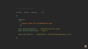 NixOS Secrets Management | SOPS-NIX