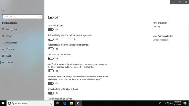 How to Move Taskbar Location on Screen in Windows 10 (Tutorial) смотреть онлайн