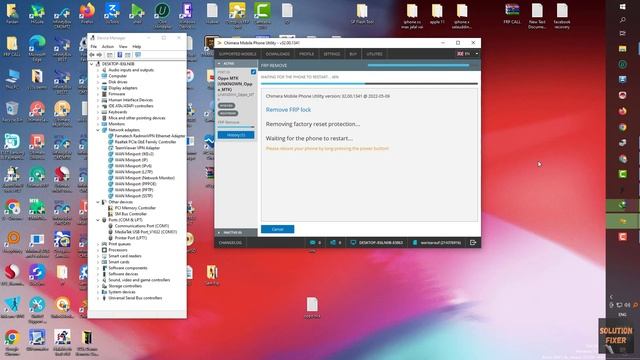 Realme 8 Rmx3085 Frp Android 12 One Click Chimera, Google Account Remove, Frp Android12, Realme 8 смотреть онлайн