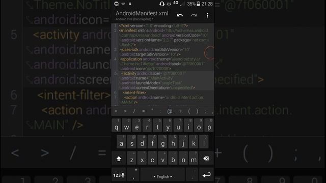 Putar layar android dengan kode android ini di Mt Manager смотреть онлайн