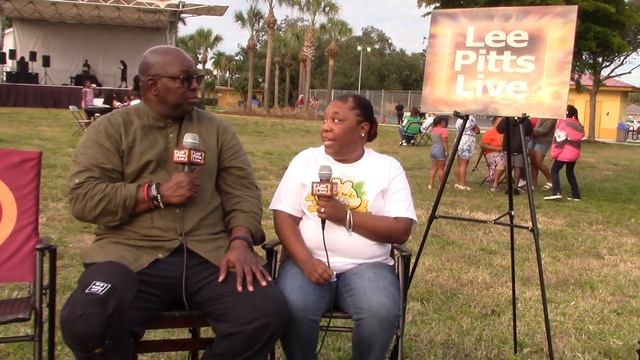 Cheri Williams, educator, on Lee Pitts Live at Holiday in the Park смотреть онлайн