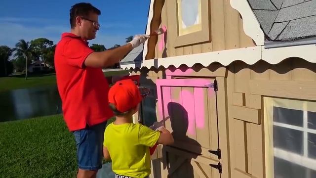 Диана и её новый игровой Домик смотреть онлайн