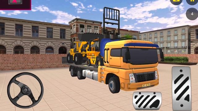 City Road Construction Games - Android GamePlay 3 - Truck construction gameplay