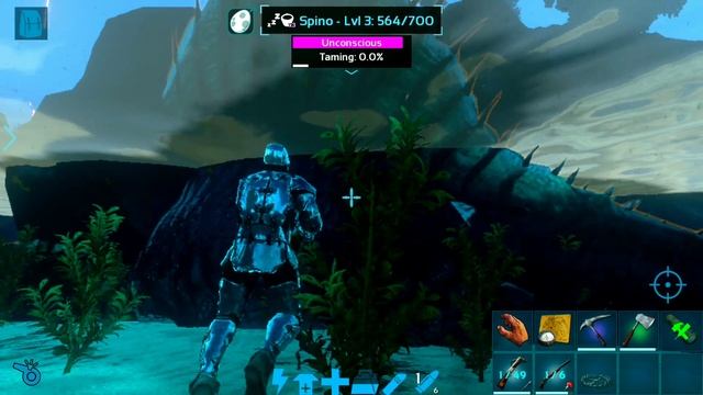 How to Tame Spinosaurus in Ark Mobile Easily  ARK Taming Guide AndroidIOS