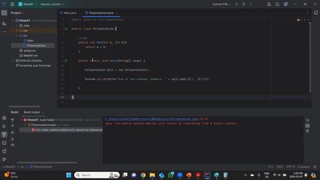 Java Polymorphism
