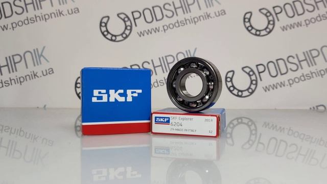 Підшипник 6204 SKF або 204 на комбайн JOHN DEERE Джон Дір-M110024 JD10363 смотреть онлайн