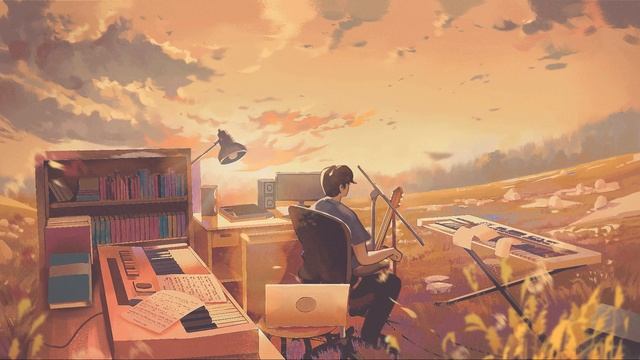 Flying Away Soft music for study/relaxation/work with piano [Lofi Relax/clam/beat/hip hop/chill] смотреть онлайн