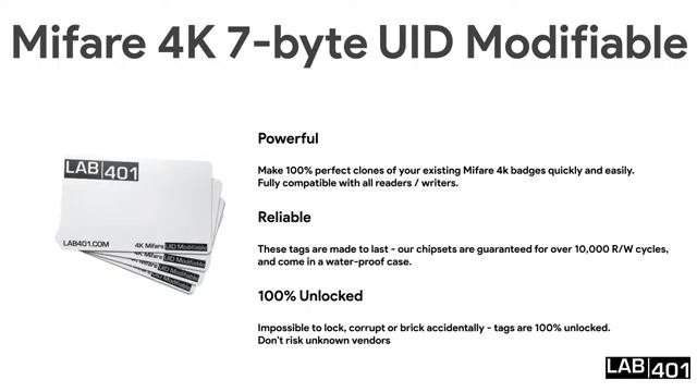 Mifare 7 byte uid. Mifare 7 byte uid