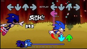 Friday Night Funkin' Confronting Yourself - Sonic.EXE VS Sonic | Run Sonic Run! (FNF Mod/Fake Sonic