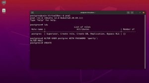 Установка PostgreSQL и pgAdmin4 на Linux Ubuntu