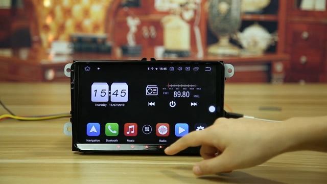 Pumpkin VW Android 9.0 car stereo with Android Auto