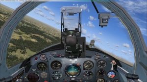 Полёт по кругу на аэродроме Конотоп