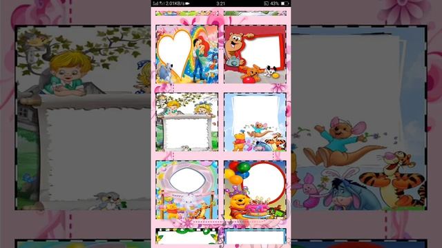 Working Functionality Of Best Baby Photo Frame Maker Android App