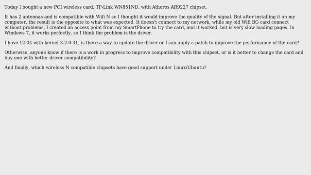 Update drivers for TL-WN851ND смотреть онлайн