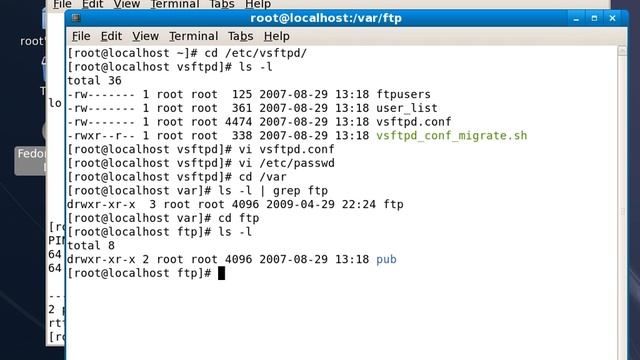 Configure FTP Server vsftpd with anonymous user