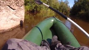 Первые #испытания на воде! #НОВИНКА: надувной #каяк "АРГОН"