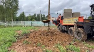 Бурение колодцев машиной Андреев Матвей в прямом эфире