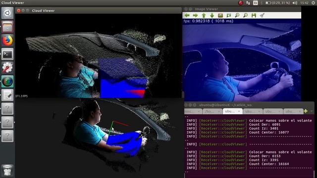 Driver analysis with Kinect смотреть онлайн