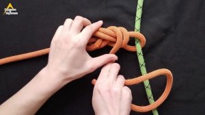 ПРОВОДНИК ВОСЬМЁРКА 1 концом | узлы в альпинизме