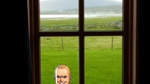 Every day, Geese Howard outside my window.