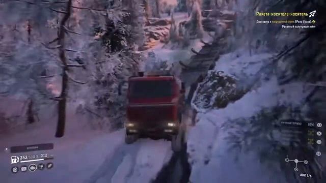 SnowRunner - РАКЕТО-НОСИТЕЛЕ-НОСИТЕЛЬ  (контракт )