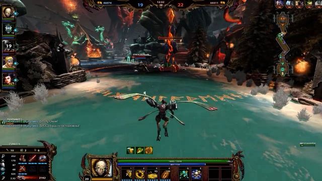 Ах музен каб команда днин почти затащил Штурм / Smite смотреть онлайн