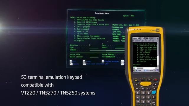 CipherLab 9700 series, a handheld terminal grants user supreme capabilities to maximize productivit смотреть онлайн