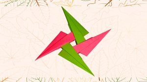 Как сделать сюрикен из бумаги. Оригами сюрикен из бумаги