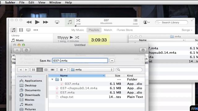 Add Chapters to .M4A Free on Mac-NA2 (2/2) смотреть онлайн