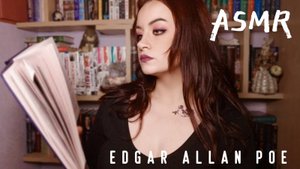 АСМР Чтение шепотом, чтобы заснуть📖 Эдгар Аллан По _Лигейя_🖤__ ASMR whisper reading Edgar Allan Po