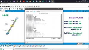 LACP EtherChannel Link Aggregation Control Protocol configuration in super easy way!!!