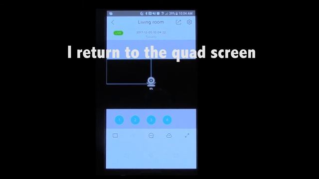 DANALE Camera System accessing recordings using the Android app. смотреть онлайн