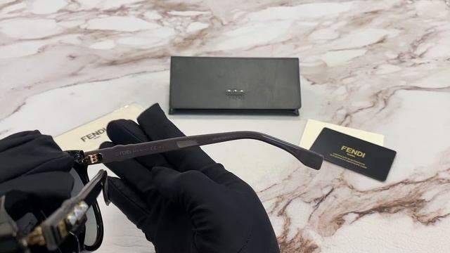 Fendi Sunglasses Model-FF0268FS Color-807FQ Black/Grey Lenses смотреть онлайн