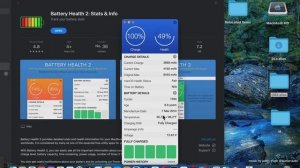 Battery Health 2 Stats & Info Basic Overview Mac App Store