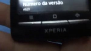 Xperia x8 com android 2.3.7