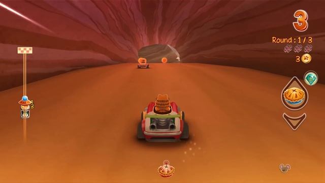 Garfield Kart Adventure - FunGame for Children in English HD