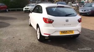 YK65ZTX SEAT IBIZA TOCA WHITE 2015, Huddersfield Seat