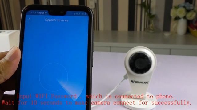 How to Configure VStarcam IP Camera G96 into Android APP