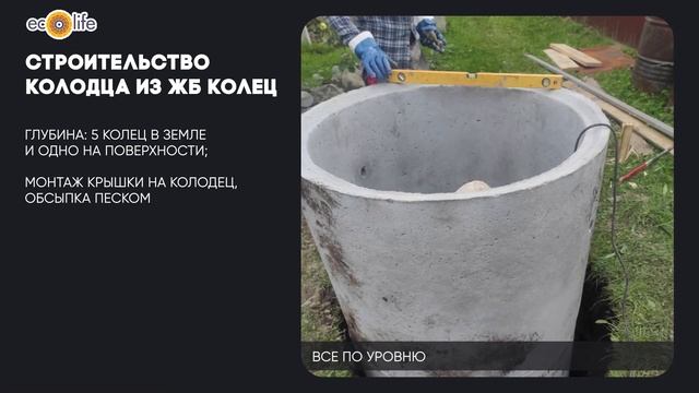 Строительство колодца водоснабжения. Отзыв от Андрея, Новая Ропша