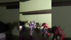 Бой Оптимуса и Мегатрона (Трансформеры Прайм стоп моушн). Optimus vs Megatron stop motion 🤖 (rus