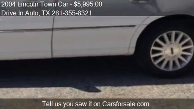 2004 Lincoln Town Car Signature 4dr Sedan for sale in Spring смотреть онлайн