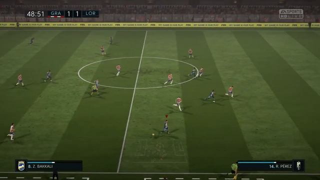 Гранада - Лорка 27 тур Чемпионата Испании по футболу Примера ЛаЛига FIFA18 PS4